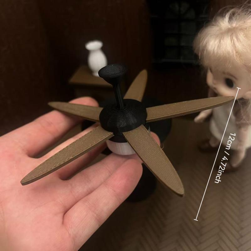 Lighting Decor For House - // Miniature Vintage Ceiling Fan With
