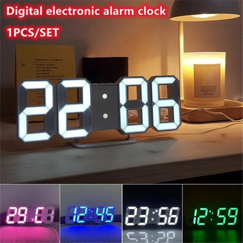 Decoration for Bedroom 3D Digi - Lighting Home Decor Wall Clocks recension och pris