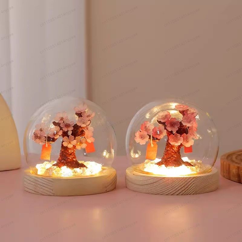 DIY Cherry Blossom Tree Desk L - Unique Lighting Decor recension och pris
