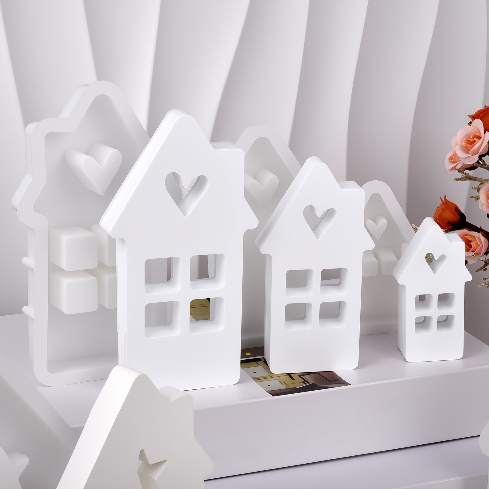 Star Heart House Silicone Mold - Lighting Decor For House recension och pris