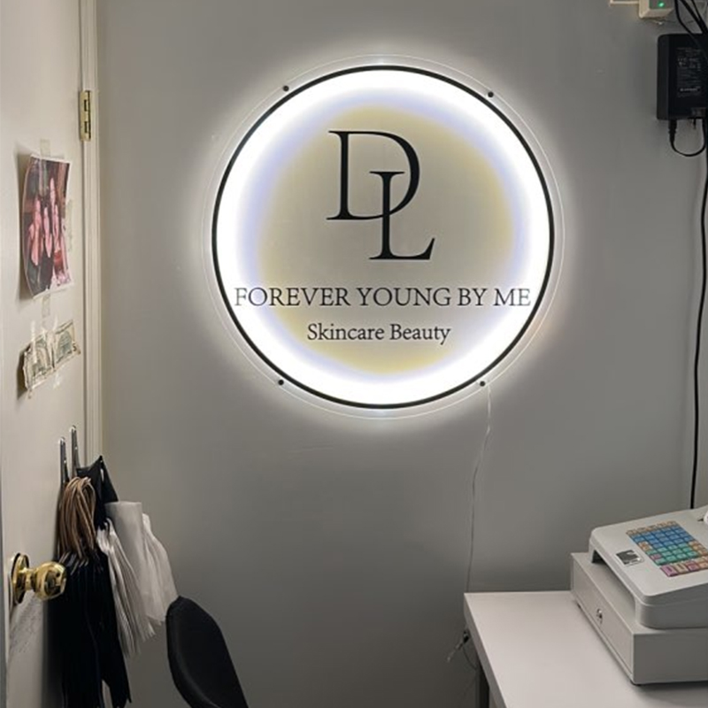 3D Acrylic Metal Signs Custom  - Lighting Decor Company recension och pris