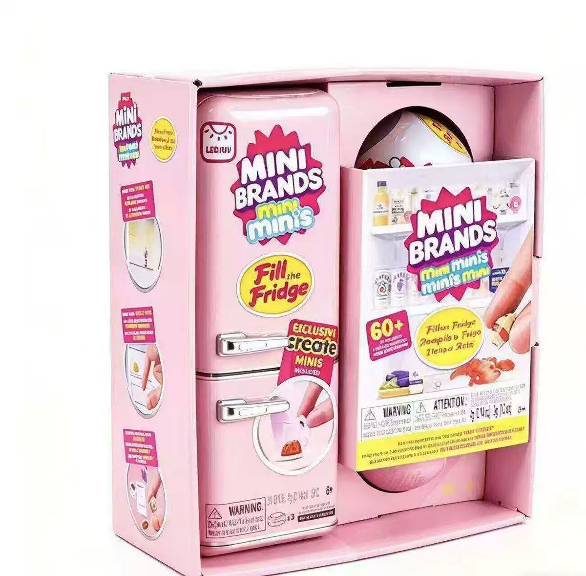 HOT Led Light Up Mini Refriger - Lighting Decor For House recension och pris