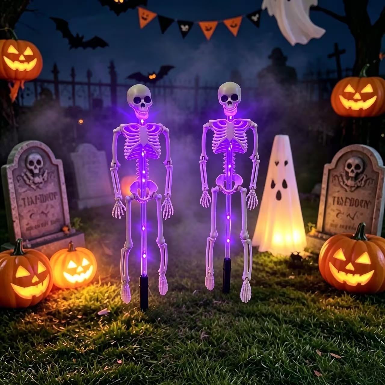 Halloween Skeleton Stake Light - Lighting Decor For House recension och pris