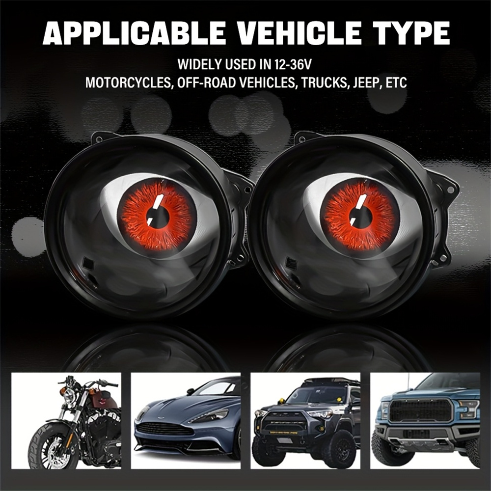  6-Mode Led Dynamic Devil Eye - Lighting Decorative recension och pris