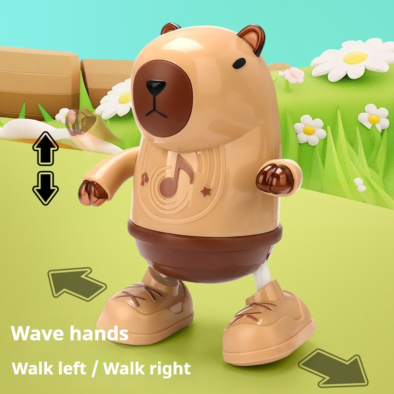 Capybara Electric Dancing Toy  - Home Decor Lighting Wholesale recension och pris