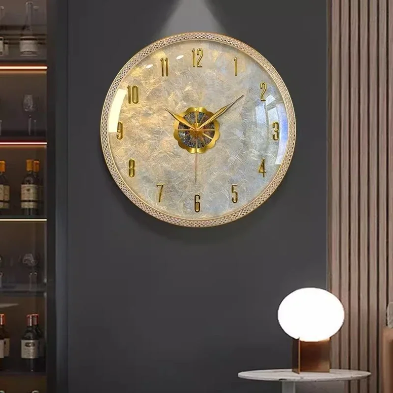 Modern Light Luxury Living Roo - Lighting Home Decor Wall Clocks recension och pris