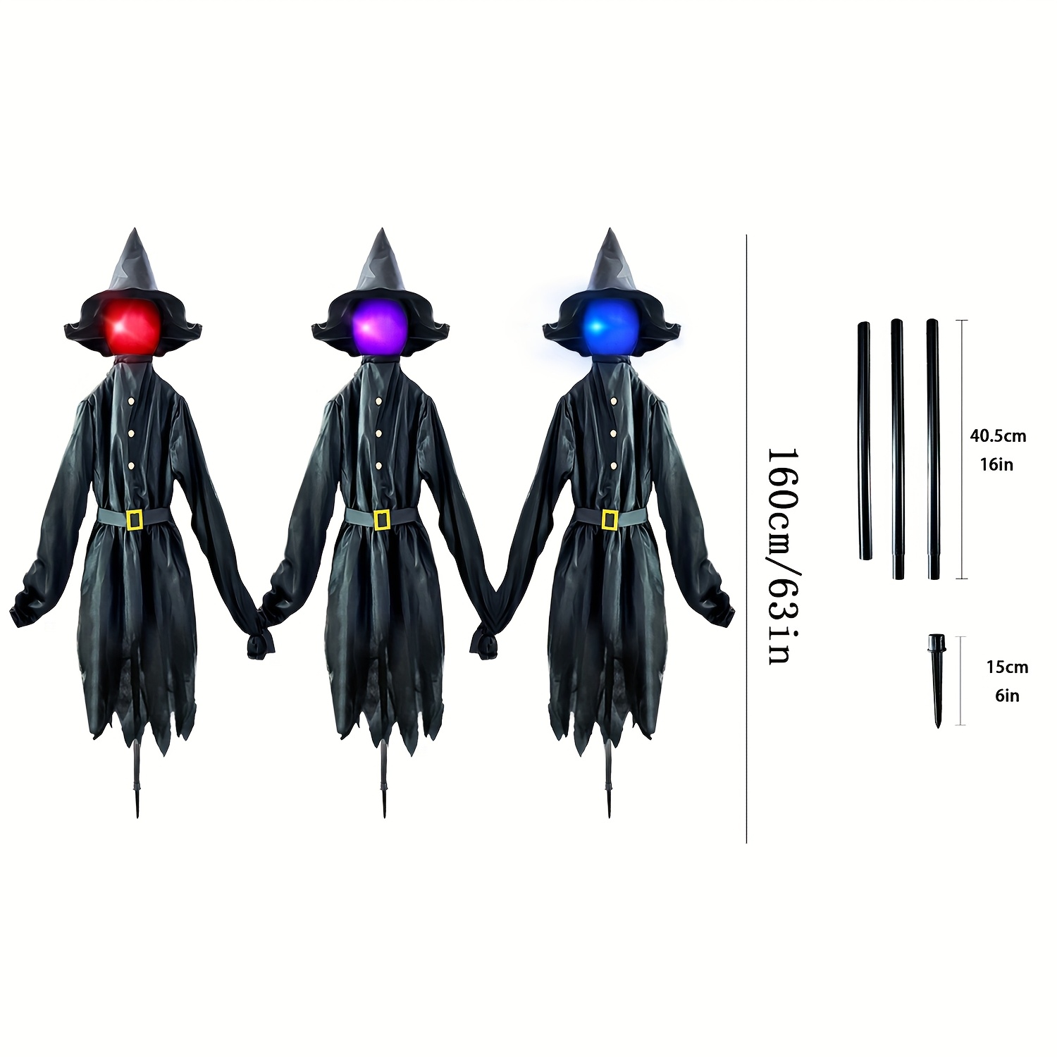Halloween Witch Decorations Ou - Lighting Decor For House recension och pris