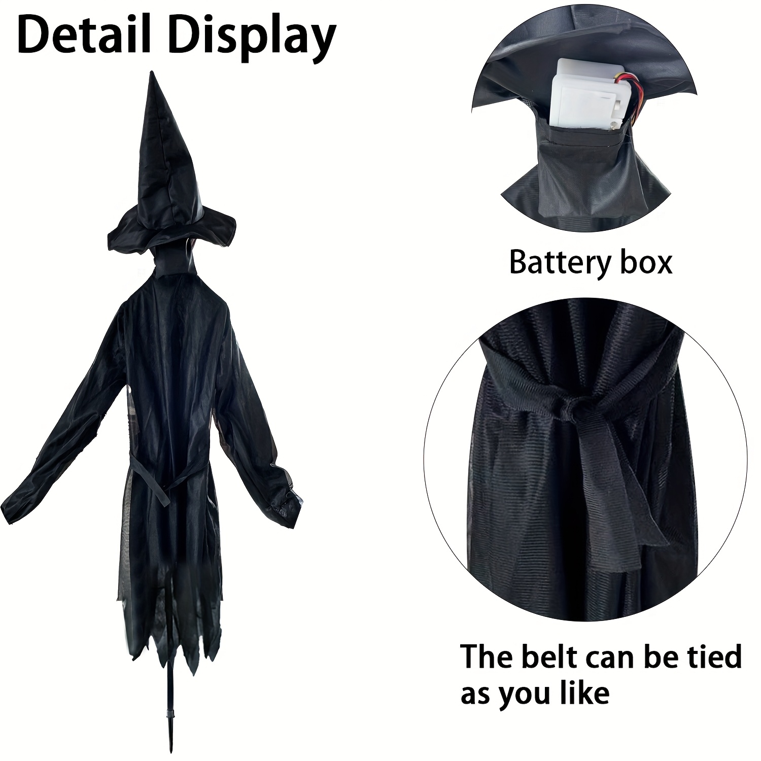 Halloween Witch Decorations Ou - Lighting Decor For House recension och pris
