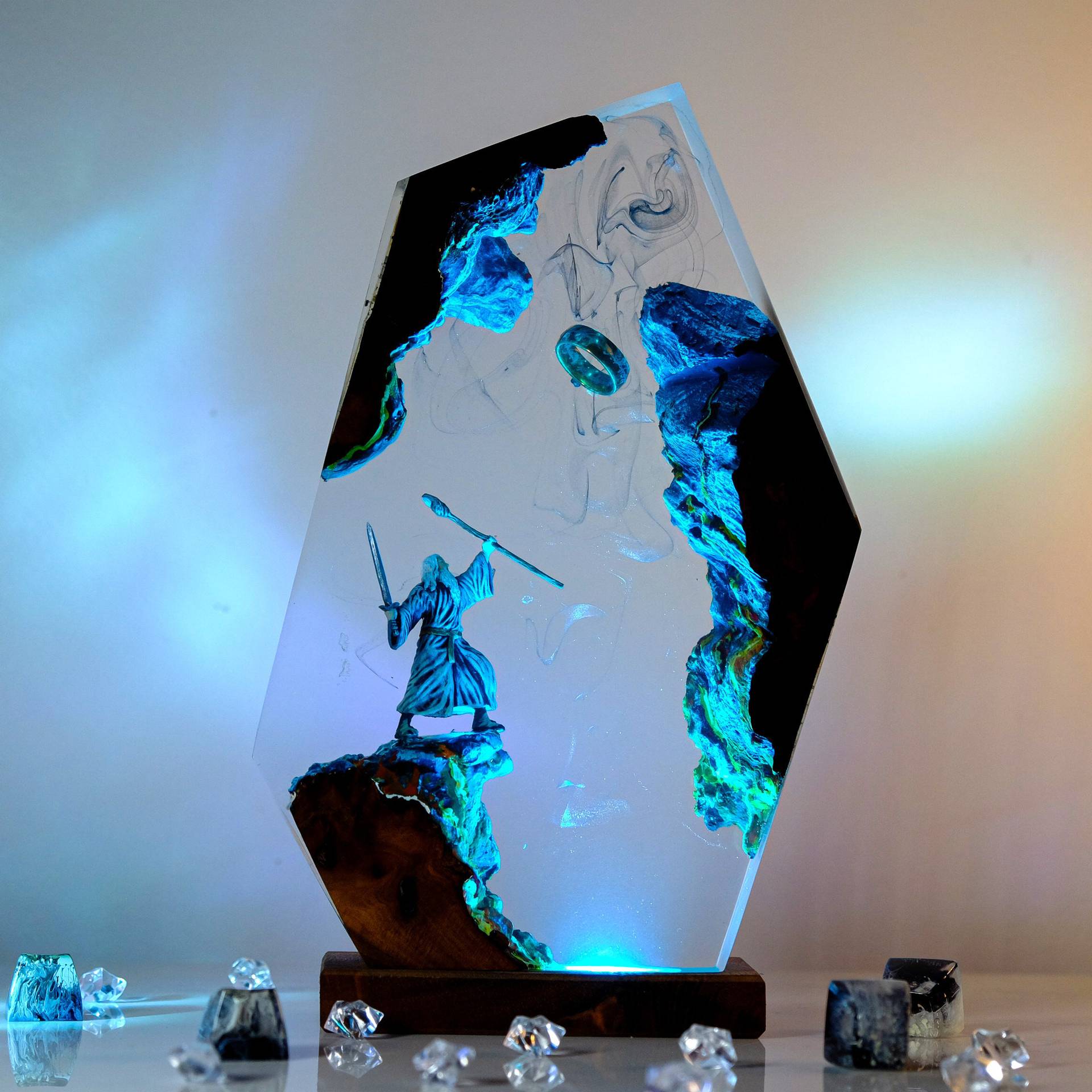 Movie Scence Figure Table Resi - Lighting Decor Items recension och pris