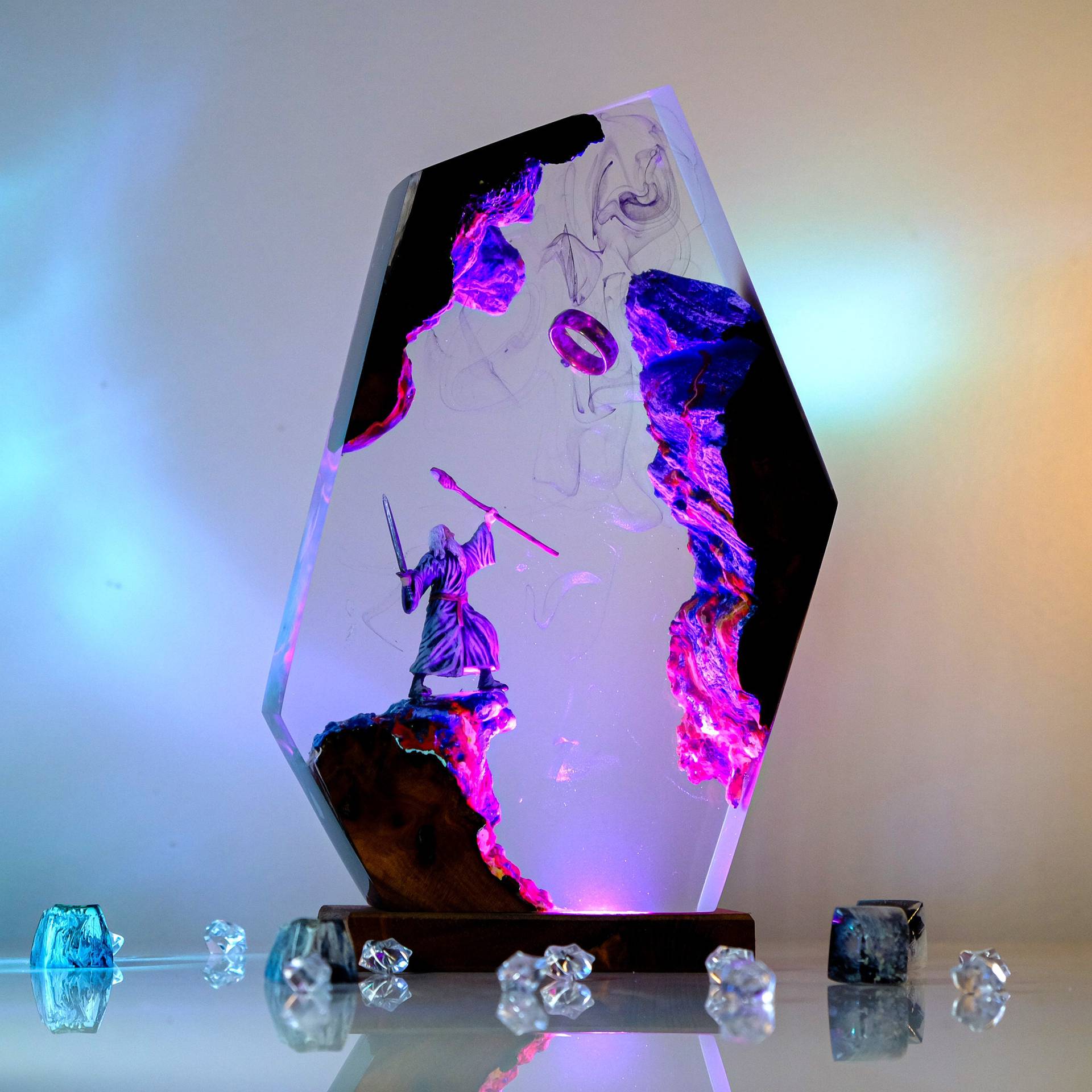 Movie Scence Figure Table Resi - Lighting Decor Items recension och pris