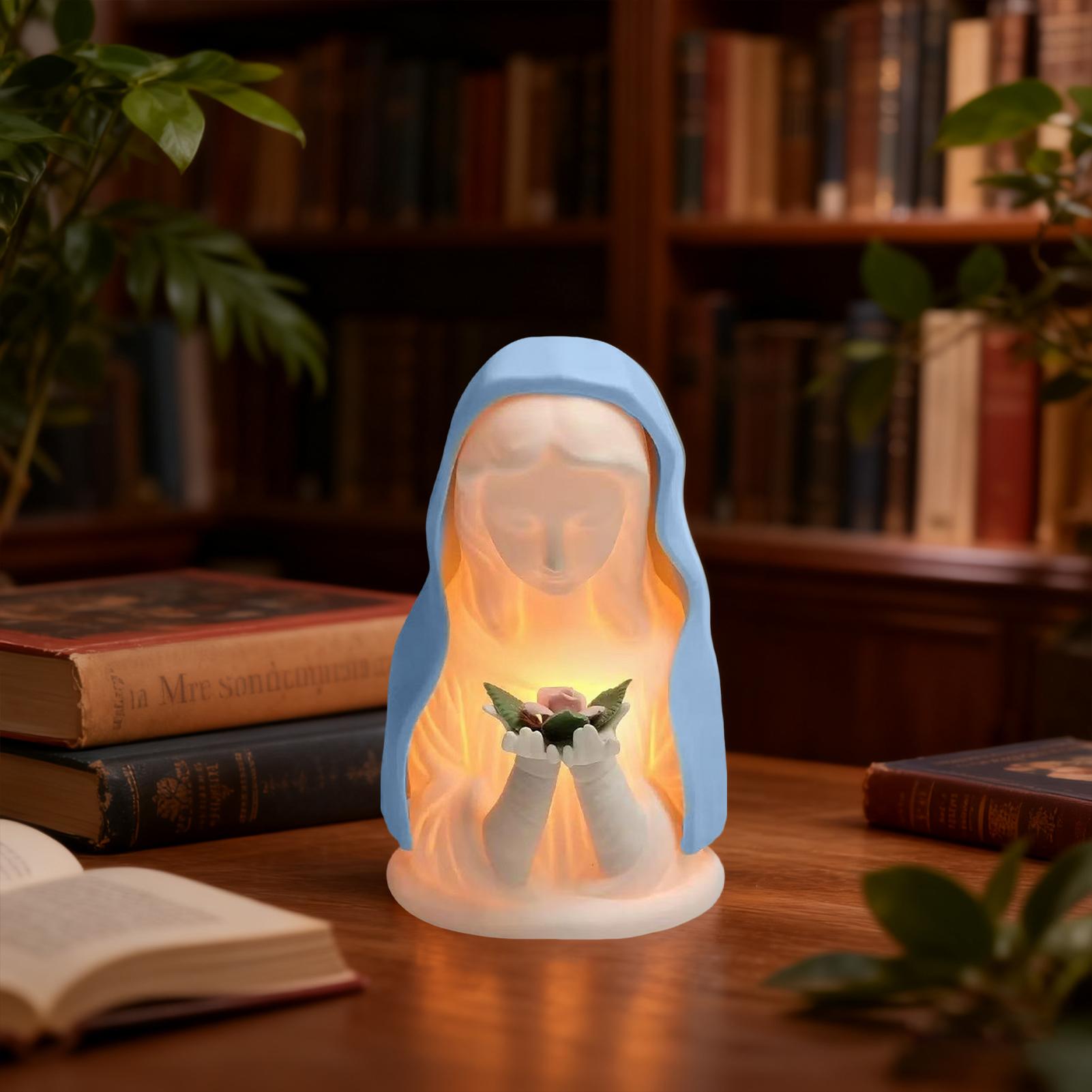 Virgin Mary Lamp Warm Lighting - Decor Lighting India recension och pris