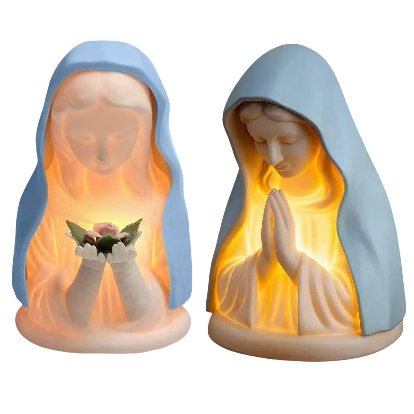 Virgin Mary Lamp Warm Lighting - Decor Lighting India recension och pris