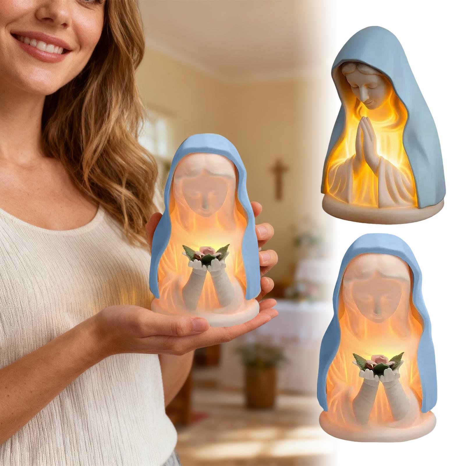 Virgin Mary Lamp Warm Lighting - Decor Lighting India recension och pris