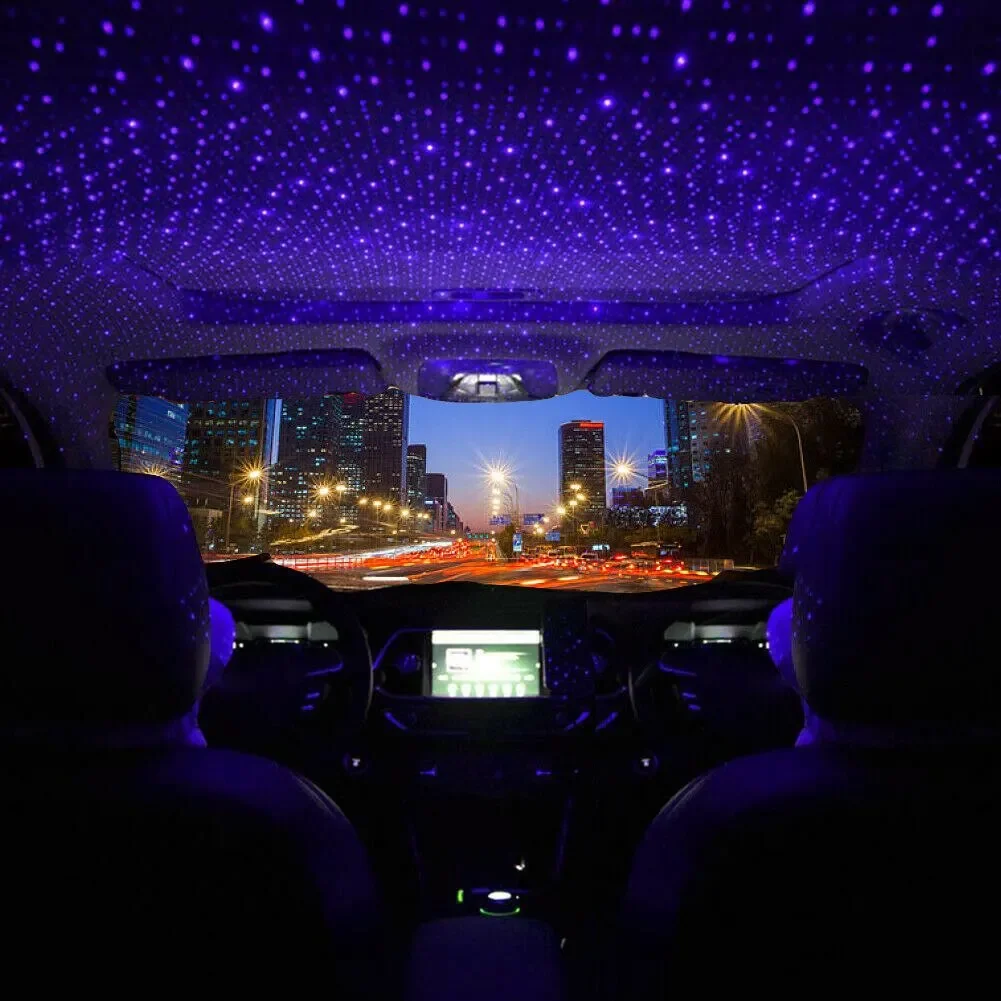 5V USB Mini Car LED Starry Sky - Star Projector Night recension och pris