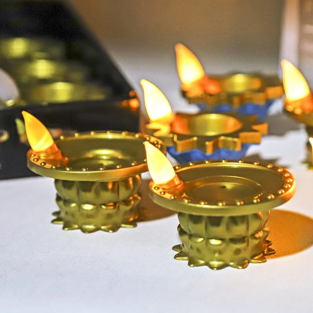 LED Candle Lamp Diwali Simulat - Lighting Decoration For Diwali recension och pris