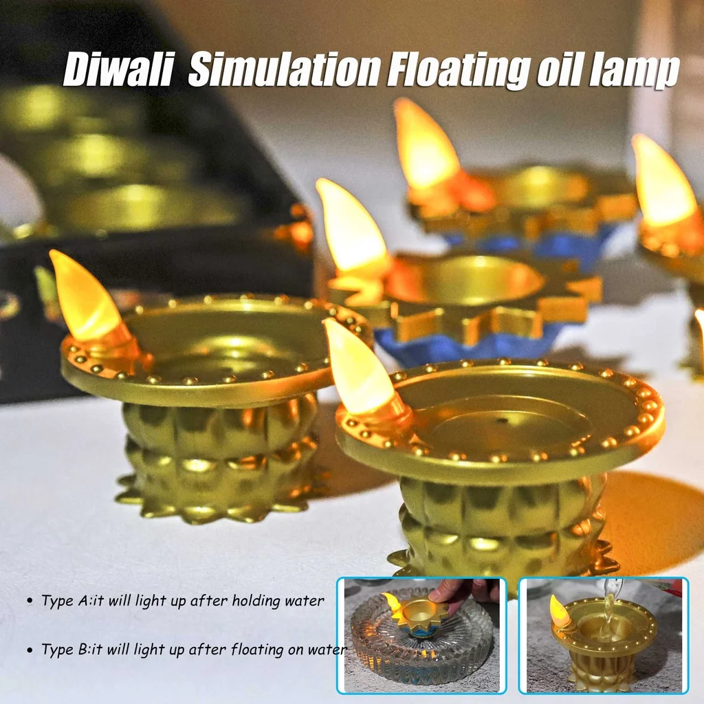 LED Candle Lamp Diwali Simulat - Lighting Decoration For Diwali recension och pris