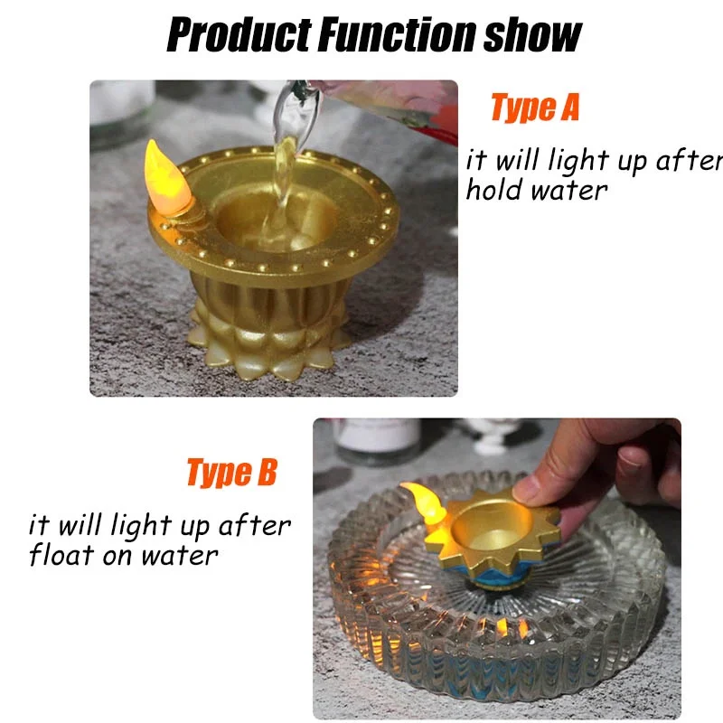 LED Candle Lamp Diwali Simulat - Lighting Decoration For Diwali recension och pris
