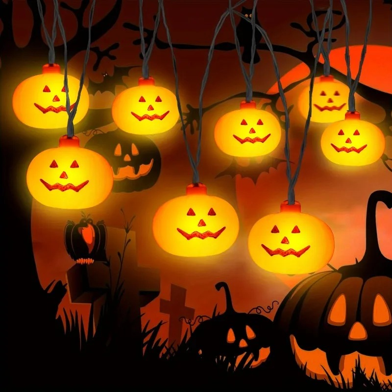 Battery Powered Halloween Pump - String Light Outdoor recension och pris