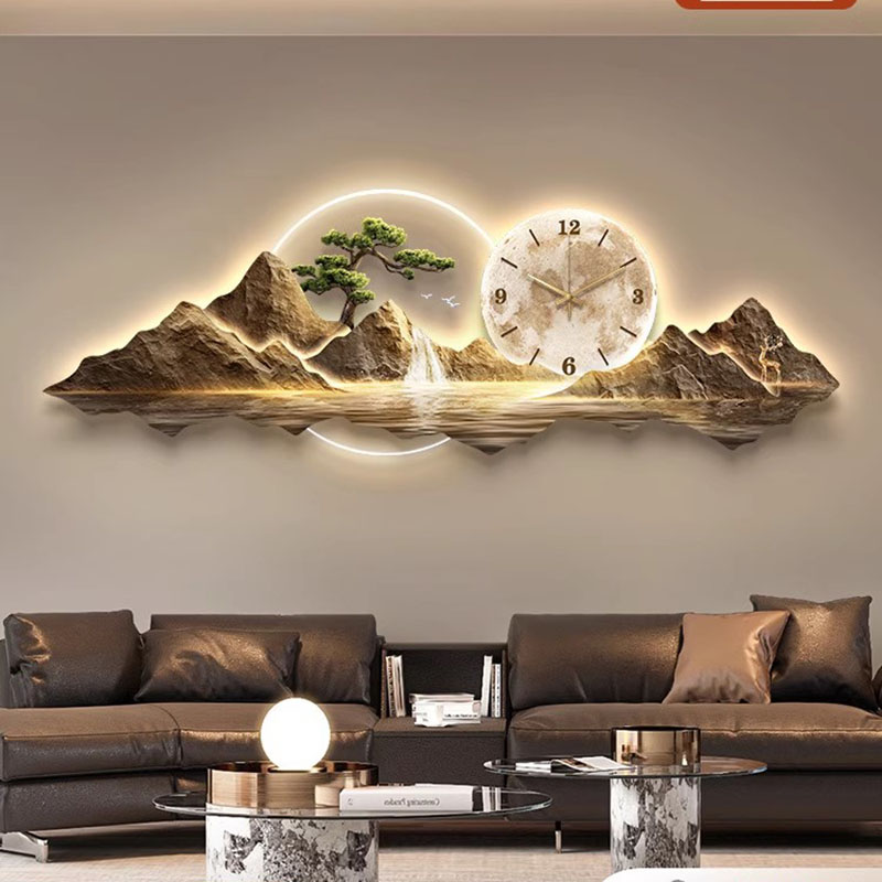 Living Room Wall Clocks Art Mu - Lighting Home Decor Wall Clocks recension och pris
