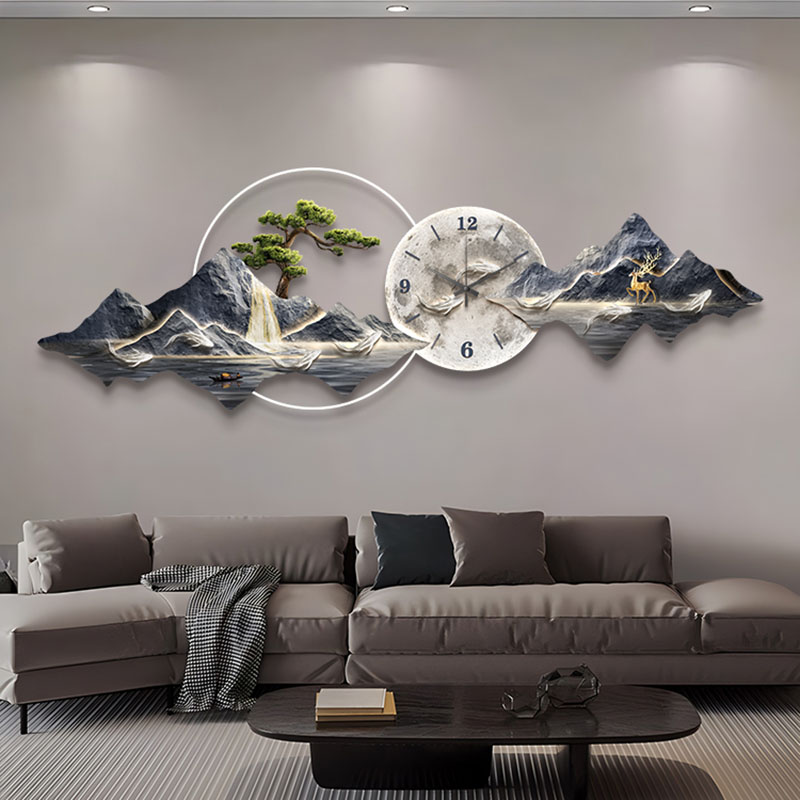 Living Room Wall Clocks Art Mu - Lighting Home Decor Wall Clocks recension och pris