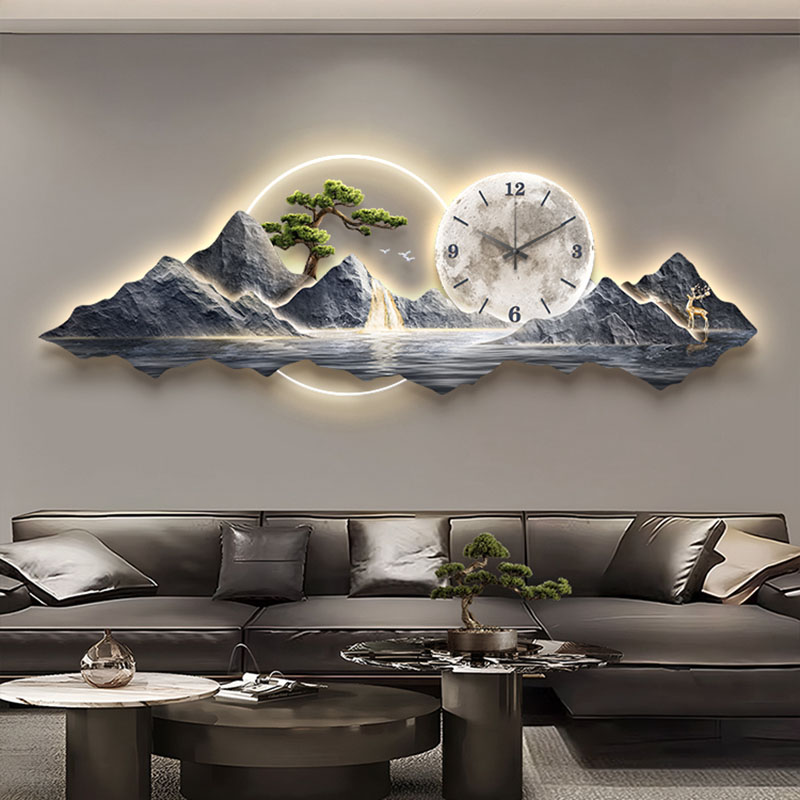 Living Room Wall Clocks Art Mu - Lighting Home Decor Wall Clocks recension och pris