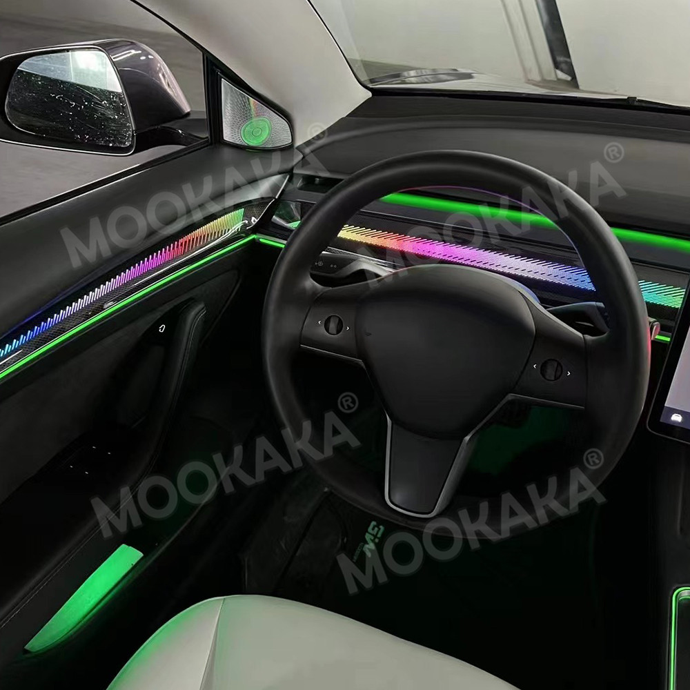 For Tesla Model 3 Y Car Ambien - Decor Lighting India recension och pris