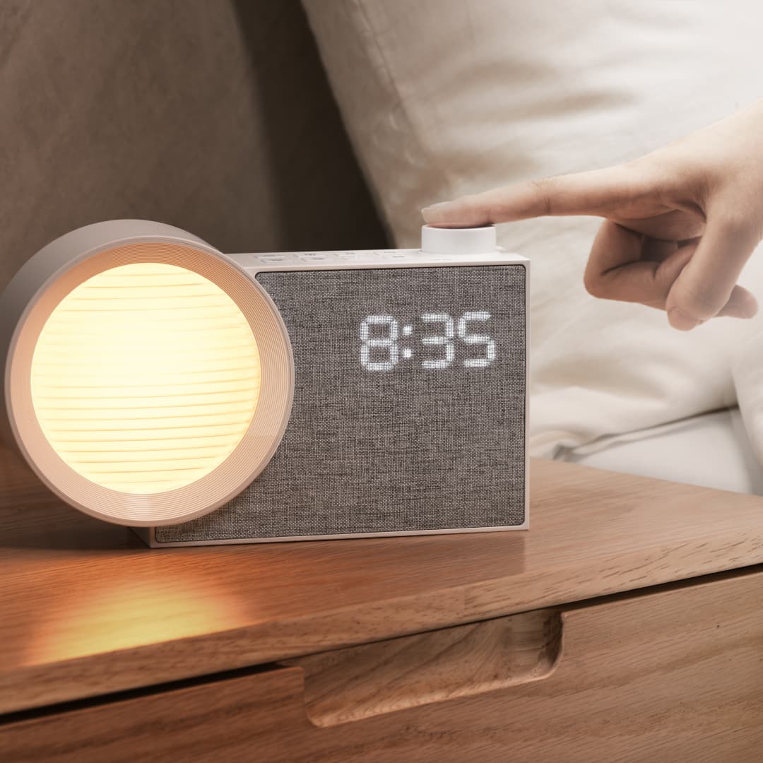 WILIT LED Night Light Alarm Cl - Decor Lighting Table Lamps recension och pris