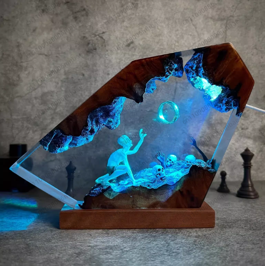 Resin Lamp Unique Room Decorat - Unique Lighting Decor recension och pris