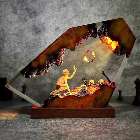Resin Lamp Unique Room Decorat - Unique Lighting Decor recension och pris
