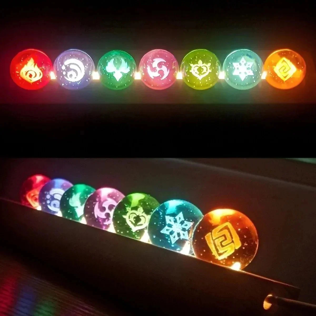 Game Genshin Impact Crystal Ba - Elements Lighting Decor recension och pris