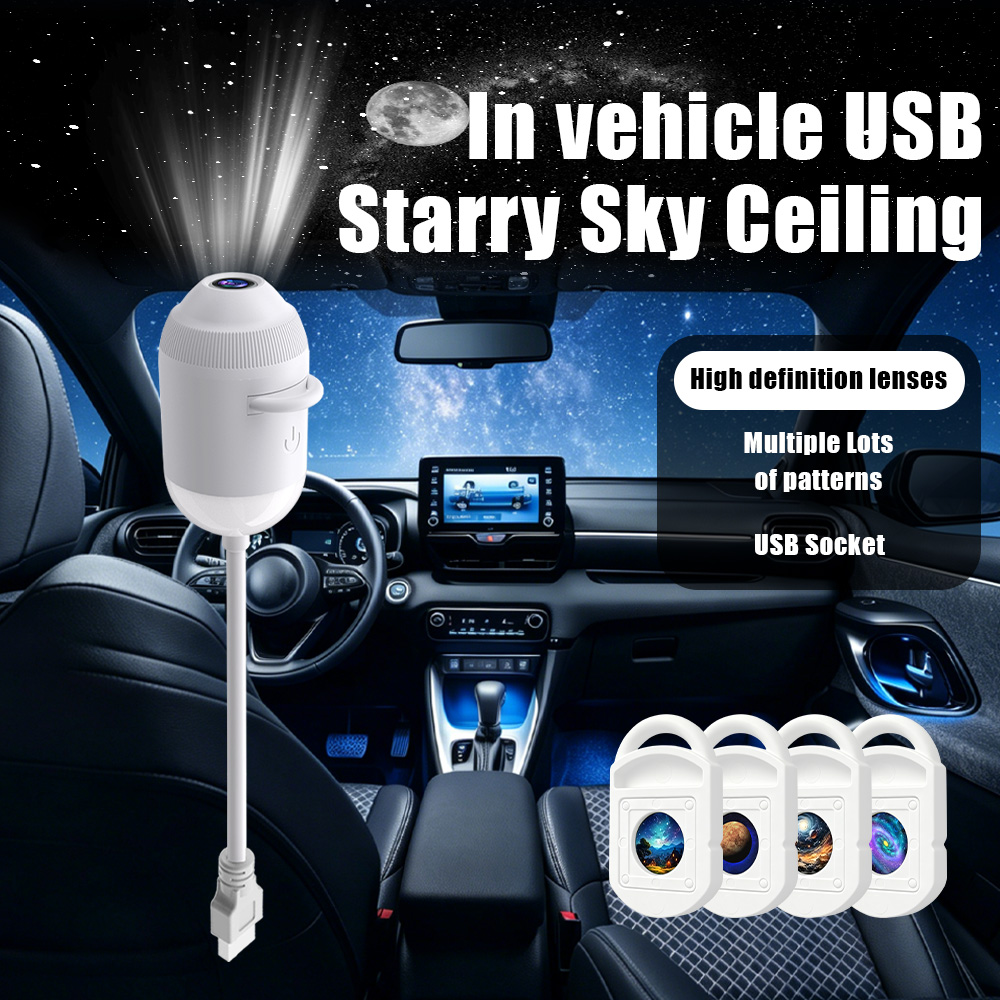 Car USB Star Projector Light 3 - Star Projector Night recension och pris